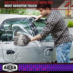 AIDEA Car Wash Mitt Microfiber, 1PK, Car Wash Brush, Grey, 7.12''X10.14'' - Image 6