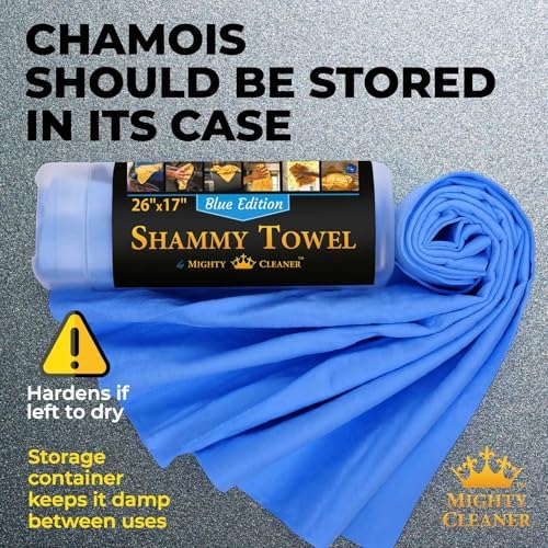 Premium Shammy Cloth for Car Drying – 2pk+1 Free – 26"x17" – Soft Chamois - Image 6