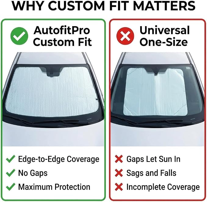 Custom Fit Automotive Reflective WindShield Sunshade for 2010 2011 2012 2013 2014 2015 2016 2017 2018 2019 Toyota Tundra - Image 9