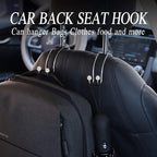 SAVORI Auto Hooks Bling Car Hangers Organizer Seat Headrest Hooks Strong and Durable Backseat Hanger Storage Universal for SUV Truck Vehicle 2 Pack (White) - Image 6