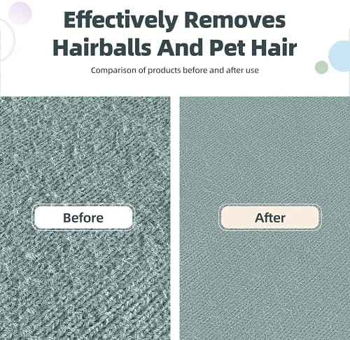 Flex MAX & Pro Pet Hair Remover Kit By LINTPLUS - Dog & Cat Hair Removal Tool for Furniture, Carpets, Rugs & Couches - Easy to Use, Reusable Carpet Scraper for Pet Hair - Image 6