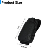 Yuoyar 2 Packs Magnetic Sunglass Holder for Car Visor (4Pcs Black) | Magnetic Interior Car Accessories - Image 7