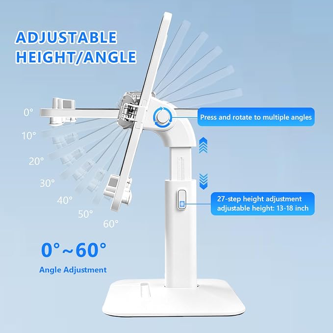 Car Desk for Laptop, Adjustable Car Seat Tray Table for Kids/Adults | Multi-Function Car Lap Desk for Front or Rear Seat, Eating & Work Tray, Essentials Accessories for Long Trips - Image 2