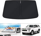 KUST Windshield Sun Shade Custom Fit for Toyota 4Runner 2010-2024 2025 2026 Accessories 4 Layers Sunshade Foldable Sun Protector Block UV Rays Keep Car Cooler by KUST
