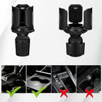 Car Cup Holder Expander, Auto Cup Organizer Expander Holder, Auto Insert Cup Holders with Adjustable Base, Automatic Car Cup Holder Expander Holds Large Water Bottles for Most Coffee Mugs - Image 4