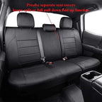 EKR Car Seat Covers for Subaru Forester 2014-2018(Only Base),Full Set | Custom Fit for Subaru Forester 2014-2018 Base Only,Airbag Compatible,Easy Clean,Neoprene(Black) - Image 5