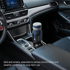 Car Cup Holder Expander, Auto Cup Organizer Expander Holder, Auto Insert Cup Holders with Adjustable Base, Automatic Car Cup Holder Expander Holds Large Water Bottles for Most Coffee Mugs - Image 5