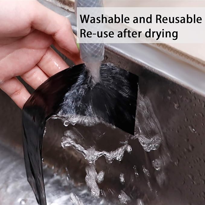 DGSL Car Door Edge Guards Door Sill Protector, 2.7In x 16.4Ft 5D Carbon Fiber Car Wrap Film, Vinyl Automotive Wrap Film Anti-Collision Fits for Most Car (Black) - Image 5
