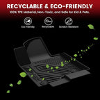 LASFIT Floor Mats for Ford Transit 2022-2026 Vinyl Floor with Posts Only | Ford Transit 150/250/350/350HD All Weather TPE Durable Protector Full Coverage Floor Liners for Transit-150 250 350 350HD - Image 7