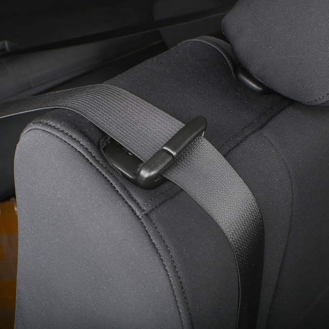 EKR Car Rogue Seat Covers 2014-2020(No Sport),Neoprene Full Set | Custom Fit for Nissan Rogue(Not for Sport) S/SV/SL 2014-2020 Car Seat Cover Full Set,Neoprene(Black) - Image 6
