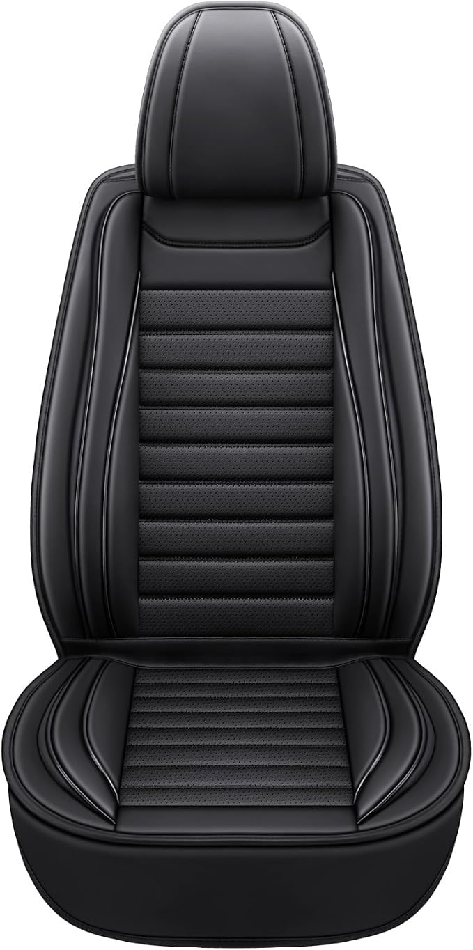 MINGBRON Car Seat Covers,Car Seat Protector Waterproof,Seat Covers Full Set, Car Seat Protectors,Automotive Seat Covers Fit for Most Cars Black - Image 3