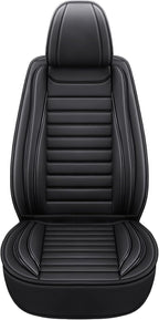 MINGBRON Car Seat Covers,Car Seat Protector Waterproof,Seat Covers Full Set, Car Seat Protectors,Automotive Seat Covers Fit for Most Cars Black - Image 3