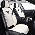 Fit for Toyota C-HR Seat Covers 2018-2022,Premium Leather, 360° Full Protection, Thick Padding & Memory Foam, Waterproof & Stain-Resistant Car Seat Cover Front Set (2 Seat,Cream White) by Unknown