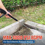 YAMATIC Pressure Washer Gun with Extension Wand, 4000 PSI 5 Nozzle - Image 5