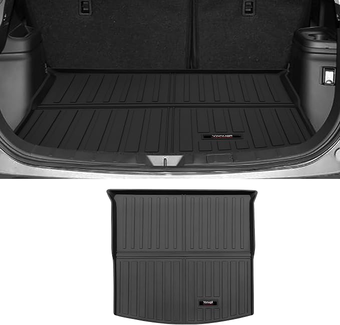 Custom for 2018-2022 Mitsubishi Outlander PHEV Cargo Mats Trunk Liner All Weather TPE Protection Mat Accessories (Only for 2018-2022 Mitsubishi Outlander PHEV) - Image 3