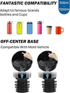 JOYTUTUS Cup Holder Phone Mount for Car, Car Cellphone Large Adapter Long Arm with 360 Degree Rotation, Compatible iPhone, Samsung & All Smartphones,Black,2 Pack - Image 6