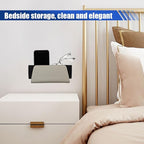 Car Seat Side Storage Pocket, Leather Foldable Auto Door Storage Box, Waterproof Car Trash Can Organizer, Multifunctional Vehicle Interior Accessories for Phones, Glasses, Keys, Cards (Beige) - Image 6