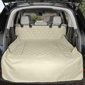 4Knines Heavy-Duty SUV Cargo Liner for Dogs, Tan Large | K9-Shield waterproof layer, non-slip backing, quick-release clips for easy install and cleanup. Machine washable. by 4Knines