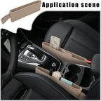 PH PandaHall 2pcs Car Seat Pockets Car Gap Filler Organizer Leather Seat Gap Storage Box Seats Catcher Holders Cars Console Side Organizer for Cars Accessories Phone Key Sunglasses Wallet Cards - Image 3