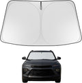 Proadsy Custom Fit Car Windshield Sun Shade for 2021-2026 Chevy Trailblazer | 240T Heat Shield, Drops Temp 54°F, Blocks 99% UV, Prevents Dashboard Cracking, Summer Parking & Beach Trips, Easy Twist-Fold by Proadsy