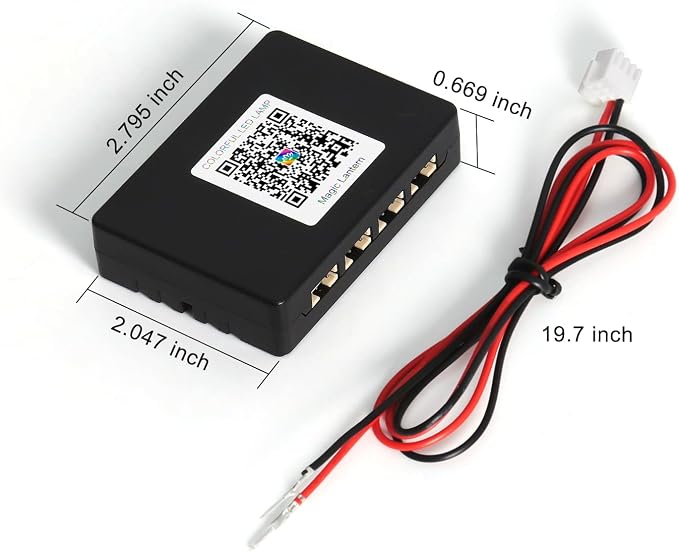 Dreamcolor Acrylic Interior Car LED Strip Light Main Control Module, which fit for Dreamcolor Connects kit (not Including), Not fit dreamcolor 5 in 1(Single Controller) - Image 2