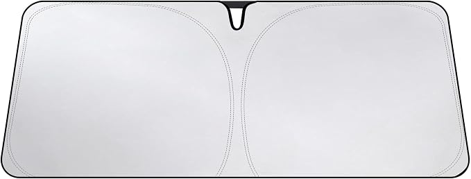 EcoNour Windshield Sunshade Compatible for GMC Hummer EV 2022-2024 2025 | Sun Visor for Front Windshield & Window Sun Shade Cover, UV Heat Blocker & Protector, Car Accessories by EcoNour