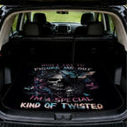 Car Trunk Mat for SUV, 29"x39" Halloween Gothic Skull Cargo Liner Protector | All Weather Universal Cargo Liners for Dogs, Car Accessory for SUVs/Sedan/Wagons, Durable Non-Slip Washable Rear Cargo Mat by Unknown