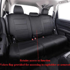 EKR Car Seat Covers for Honda HRV 2023-2027,Neoprene Full Set | Custom Fit for Honda HRV EX-L 2023-2027 Glove-Like Fit,Airbag Compatible,Easy Clean,Neoprene(Black) - Image 5
