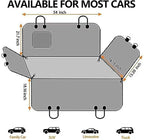 Dog Car Seat Cover for Pets Waterproof Seat Cover Hammock Scratch Proof | Nonslip Back Seat Pet Bed Mat for Travel Durable Soft Back Seat Covers for Cars Trucks and SUVs ( 23.5 x 51 inch) - Image 8