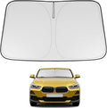 Proadsy Custom Fit Car Windshield Sun Shade for 2020-2026 Benz GLS-Class | 240T Heat Shield, Drops Temp 54°F, Blocks 99% UV, Prevents Dashboard Cracking, Summer Parking & Beach Trips, Easy Twist-Fold by Proadsy