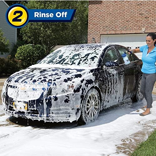 Ontel Carwash Cannon Foam Blaster Nozzle Gun for Car, Truck, Boat & More - 5 Spray Settings, Just Spray & Rinse, No Residue or Film (Packaging May Vary) - Image 4