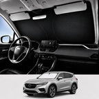 Proadsy Custom Fit 2019-2026 Acura RDX Windshield Sun Shade, Blocks Heat | 240T Heat Shield, Drops Temp 54°F, Blocks 99% UV, Prevents Dashboard Cracking, Summer Parking & Beach Trips, Easy Twist-Fold by Proadsy