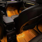 Car LED Strip Light, Interior Car Lights, 12V 24 LED Auto Atmosphere Lamps with Cigarette Lighter, Auto Lamp Ambient Night Light Strip Lighting Kit for Vehicles (Cigarette Lighter/Yellow) - Image 6