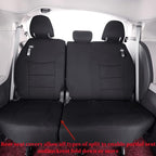 Sienna Seat Covers Custom Fit for 2021-2026 Toyota Sienna LE/XLE (8-Seater),2nd Row Bench w/Removable Seat,Breathable UV-Resistant Polyester Car Seat Protector (Full Set,Black) - Image 3