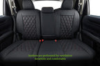 Custom Seat Covers for 2017-2022 Honda CR-V,Premium Faux Leather Car Seat Cover Set,Full Set Waterproof SUV Seat Protector,Armrest Covers Included (Red/Black) - Image 2