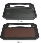 CYDZSW Car Steering Wheel Tray for Eating Food,Steering Wheels Desk Road Trip Essentials for Adults,Car Table Food Trays Organization,Cars Cool Interior Gadgets Accessories(Black) - Image 3