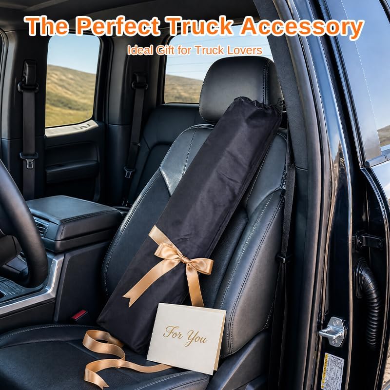 Custom Fit Windshield Sun Shade for 2021-2026 Ford F-150,Heat & UV Blocker - Image 7