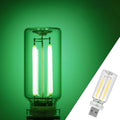 1 Pack Car LED Lights Interior, USB Light for Car Decor & Bedroom, Touch Dimmable Ambient Lighting, Mini Glass Bottle Night Light for Camping Gifts-Green by Unknown