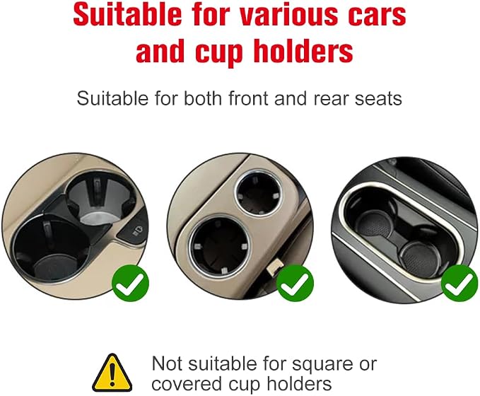Car Cup Holder Tray，Automotive Cup Holder Expander for car，Large Drink Holder，10” Detachable Car Food Tray Table for Eating with Anti-Slip Base,Fit for Front & Back Seat - Image 5
