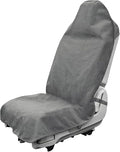 Car Towel Seat Cover, Waterproof Non-Slip Automotive Towel Protective Cover, Sweat-Proof Machine Washable Removable Carseat Vehicle Front Seat Mat Protector, Universal Fit (Gray) by Unknown