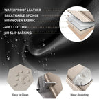 Car Seat Covers Full Set Custom Fit For Toyota Sienna 2021-2026, Beige | Lumbar Support, Premium Faux Leather, Breathable, Anti-Slip, Airbag Compatible, Waterproof, Car Seat Protectors, 2 Row-5Seat - Image 7