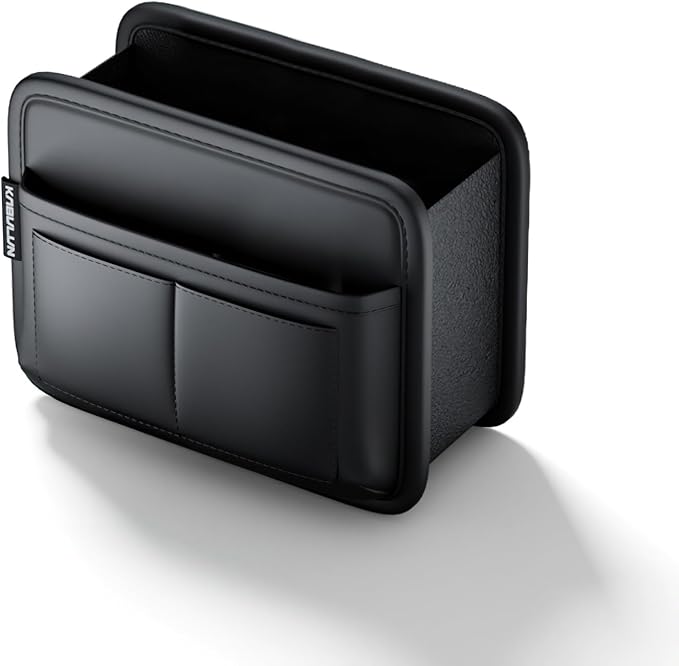 LEIWOOR Car Door Organizer & Cup Holder Storage Pouch for Sedan SUV Truck | Portable Foldable Multi-Pocket Pouch, Durable, Easy Install, Large Capacity Multifunctional Car Interior Storage Accessory by LEIWOOR