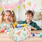Rectangular Easter Dinosaur Basket,Waterproof kids toy storage box bedroom,Dinosaur Storage Box,kids laundry Basket,Easter Room Decor,Nursery Hamper,Gift Baskets(Dinosaur) - Image 4