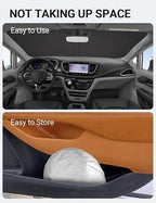 Proadsy Custom Fit Car Windshield Sun Shade for 2017-2026 Chrysler Pacifica | 240T Heat Shield, Drops Temp 54°F, Blocks 99% UV, Prevents Dashboard Cracking, Summer Parking & Beach Trips, Easy Twist-Fold - Image 8