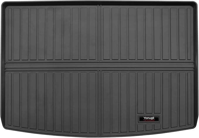 Custom for 2021-2026 Suburban/GMC Yukon XL/Cadillac Escalade ESV Cargo Mats Trunk Liner All Weather TPE Protection Mat Accessories (Only for 2021-2026 Suburban/Yukon XL/Escalade ESV) - Image 3