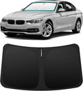 INSAUTO Custom Fit Windshield Sun Shade for BMW 3 Series 2013-2018 | Foldable Front Window Sunshade Car Accessories, UV & Heat Reflector, Keeps Interior Cool, Includes Storage Bag by INSAUTO
