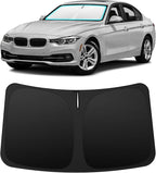 INSAUTO Custom Fit Windshield Sun Shade for BMW 3 Series 2013-2018 | Foldable Front Window Sunshade Car Accessories, UV & Heat Reflector, Keeps Interior Cool, Includes Storage Bag by INSAUTO