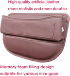 Seat Gap Organizer Car Seat Console Organizer Front Seat Side Storage Bag Center Console Side Pocket Car Seat Crevice Storage Seat Gap Filler Between Seat Storage Pouch(Brown) - Image 6
