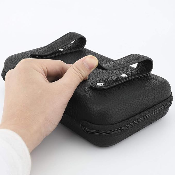 Car Tissue Holder, Sun Visor Napkin Holder, Car Visor Tissue Holder, PU Leather Backseat Tissue Case Holder for Auto,Vehicle (Black) - Image 6