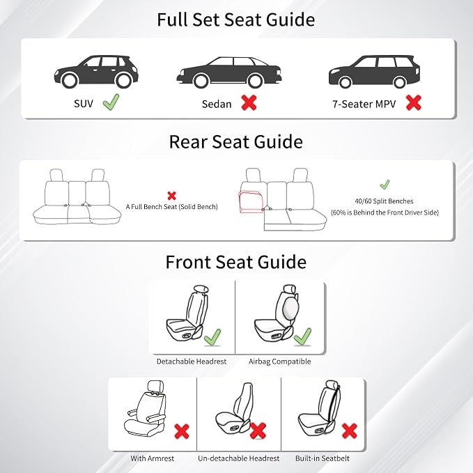 Huidasource Car Seat Covers Fit for Toyota RAV4, Full Coverage Waterproof Leather Seat Cushion Covers Full Set Fit for 2013-2018 Toyota Rav4 XLE LE XLE Premium Limited (Not for Hybrid, Black) - Image 8